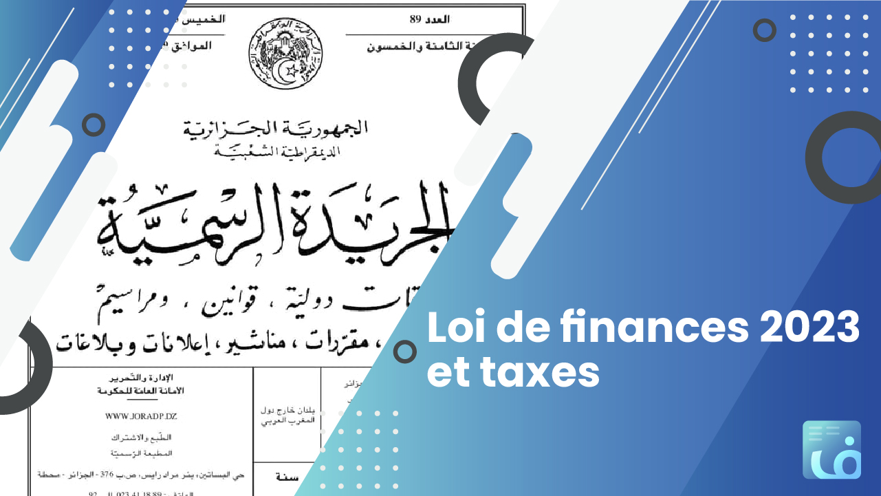 loi de finances 2023