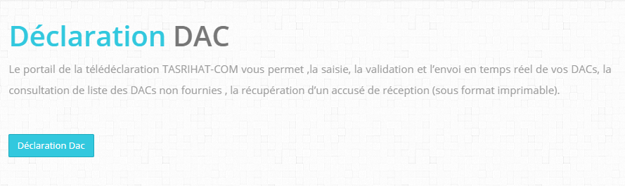 déclaration DAC-CACOBATPH