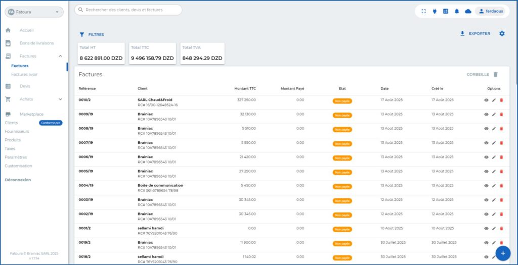 Fatoura : facturation sublimée par la traçabilité